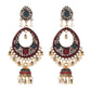 Zenat Trendy Indian Jhumka Charm Stud Earrings