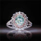 Zenat Inlaid Pink Zircon Multicolour Stone Ring