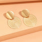 Zenat Bohemian Geometric Round Earrings for Women