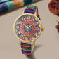 Zenat Watch Luxury Ladies Gift multicolors