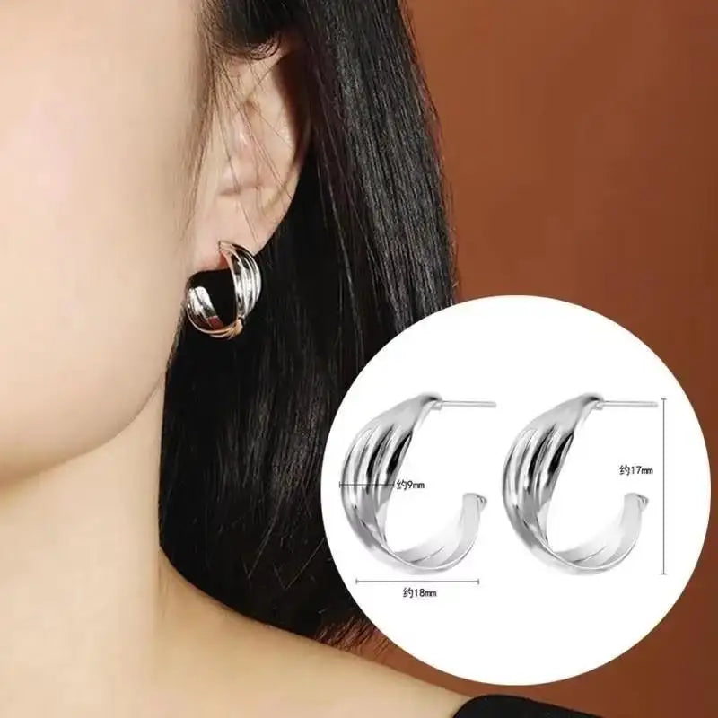 Zenat 925 Silver Leaf & Flower Earrings – Trendy 2025