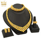 Zenat Luxury Indian style Jewelry Sets 24K Golden