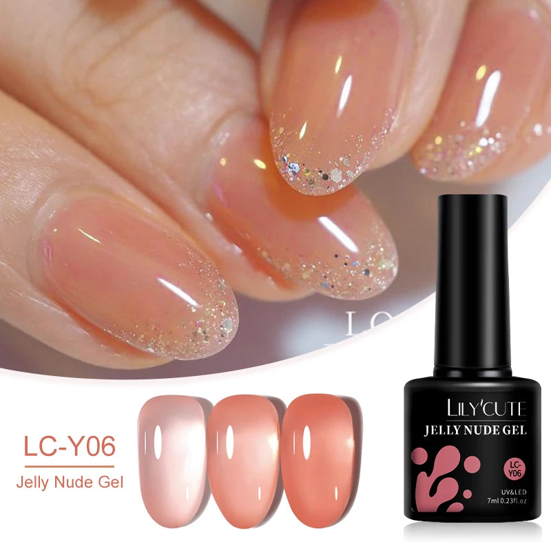 Zenat Translucent Jelly Gel Nail Polish