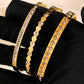 Zenat heart-shaped stainless steel bracelets