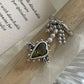 High End Vintage Punk Green Zircons Party Rings for Women Couples New Fashion Creative Tassel Geometric Handmade Party Jewelry