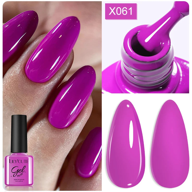 Zenat Red Autumn Winter Gel Nail Polish