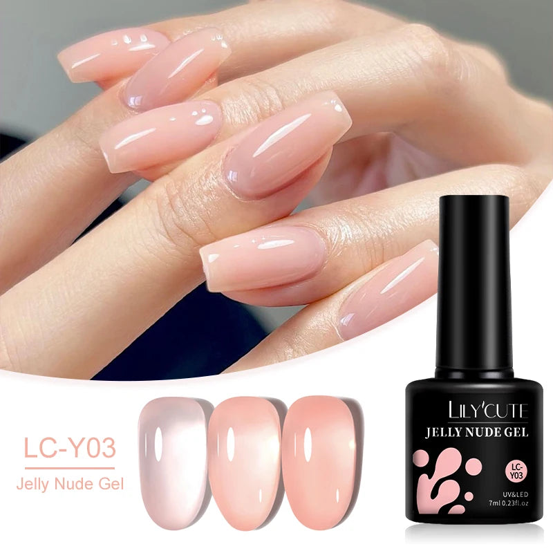 Zenat Translucent Jelly Gel Nail Polish