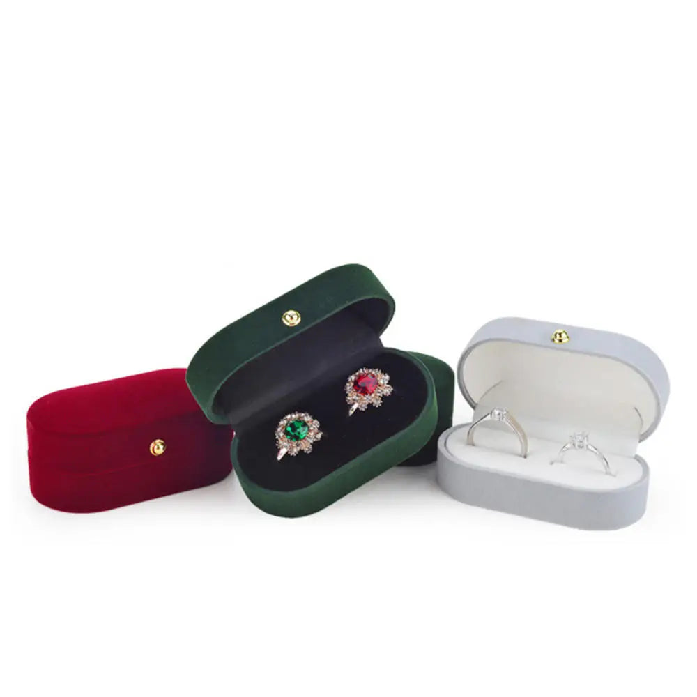 Double Slot Ring Box High End